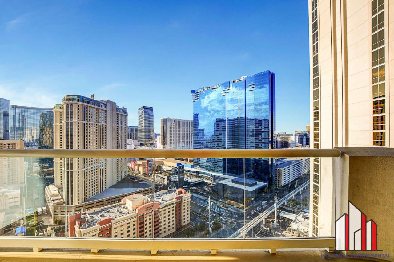 Mgm Signature-22-707 F1 Track & Strip View Balcony Las Vegas Exteriör bild