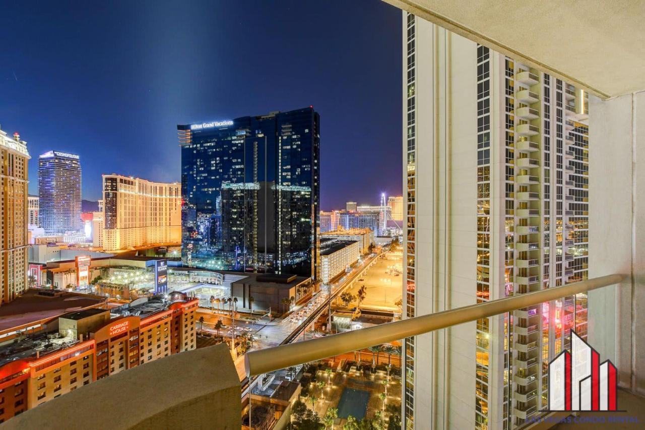 Mgm Signature-22-707 F1 Track & Strip View Balcony Las Vegas Exteriör bild
