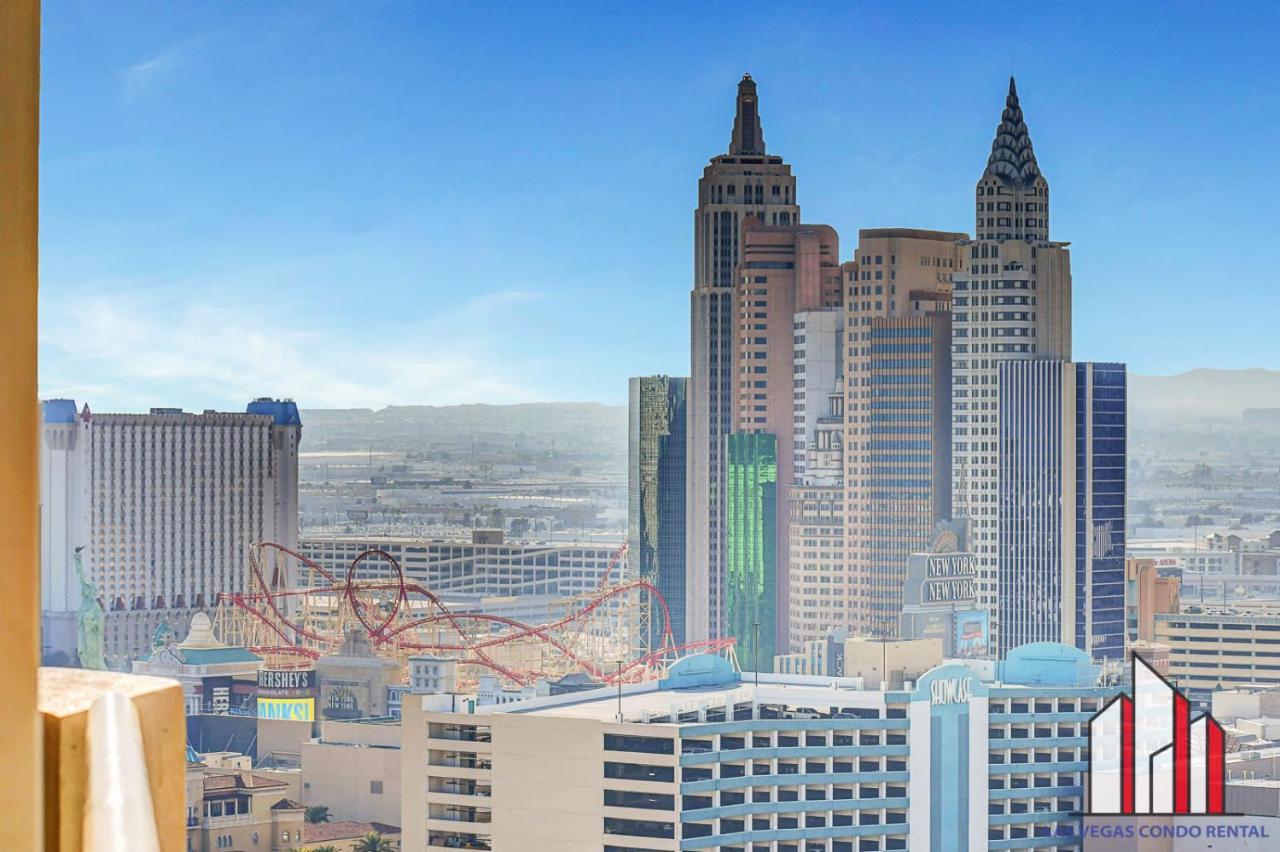 Mgm Signature-22-707 F1 Track & Strip View Balcony Las Vegas Exteriör bild
