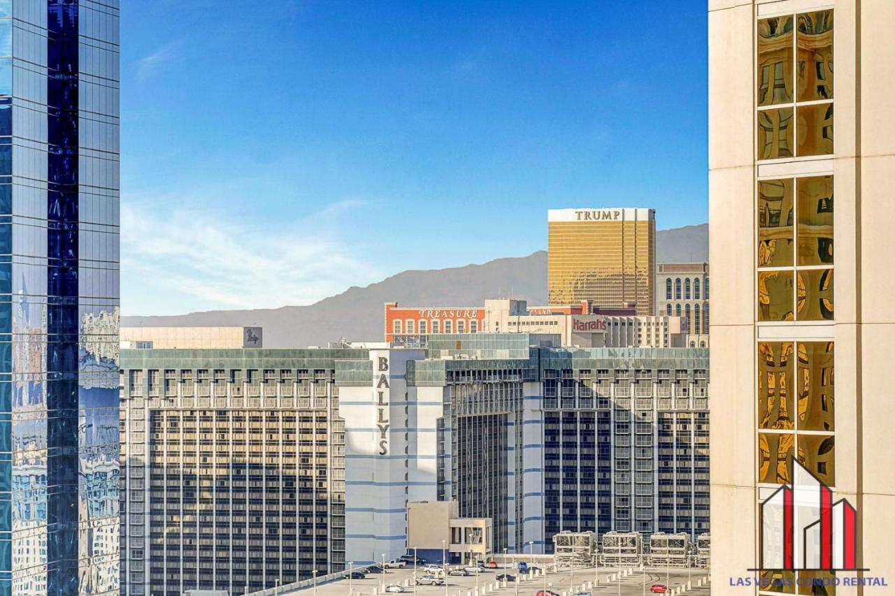 Mgm Signature-22-707 F1 Track & Strip View Balcony Las Vegas Exteriör bild