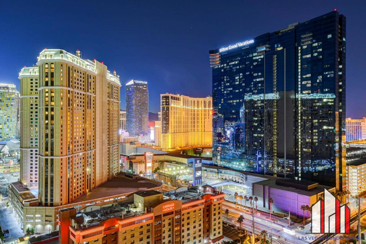Mgm Signature-22-707 F1 Track & Strip View Balcony Las Vegas Exteriör bild