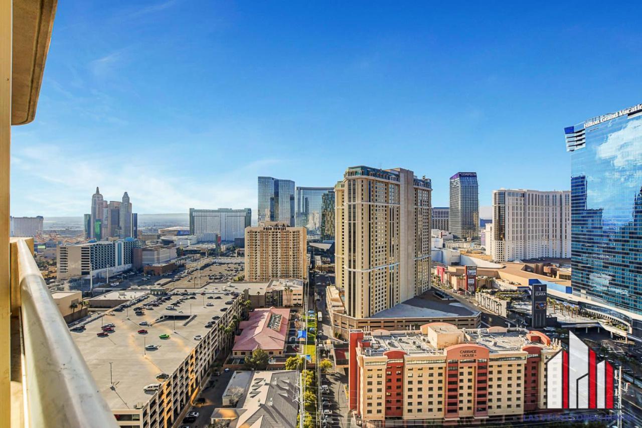 Mgm Signature-22-707 F1 Track & Strip View Balcony Las Vegas Exteriör bild