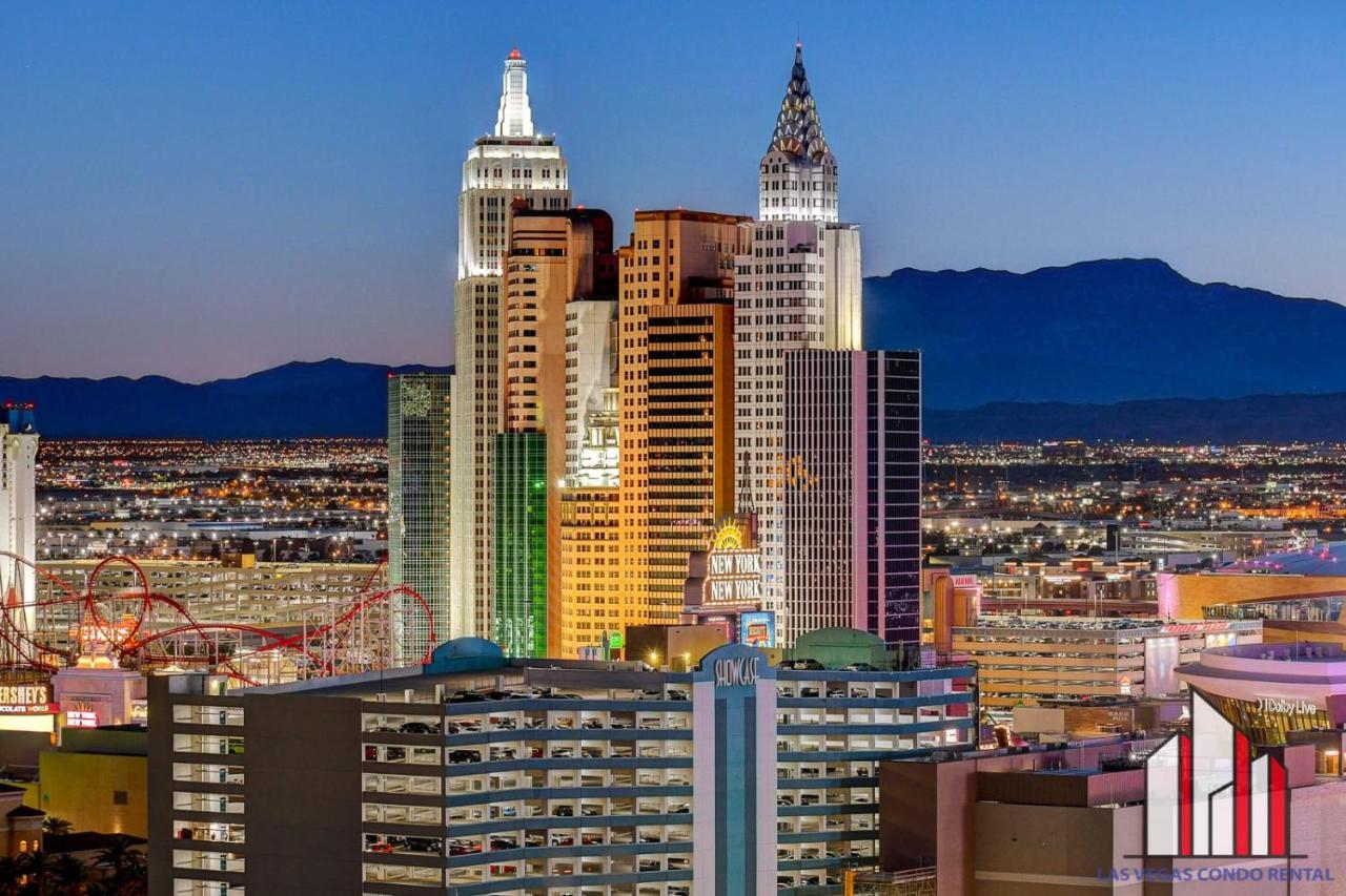 Mgm Signature-22-707 F1 Track & Strip View Balcony Las Vegas Exteriör bild