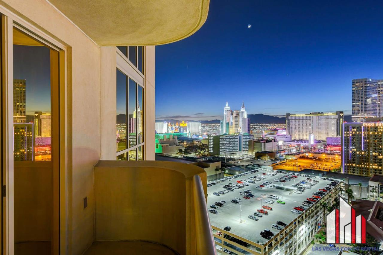 Mgm Signature-22-707 F1 Track & Strip View Balcony Las Vegas Exteriör bild