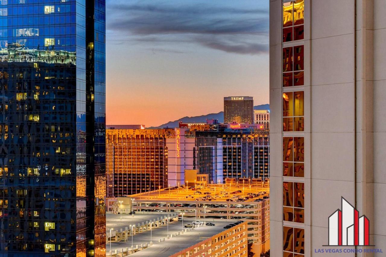 Mgm Signature-22-707 F1 Track & Strip View Balcony Las Vegas Exteriör bild