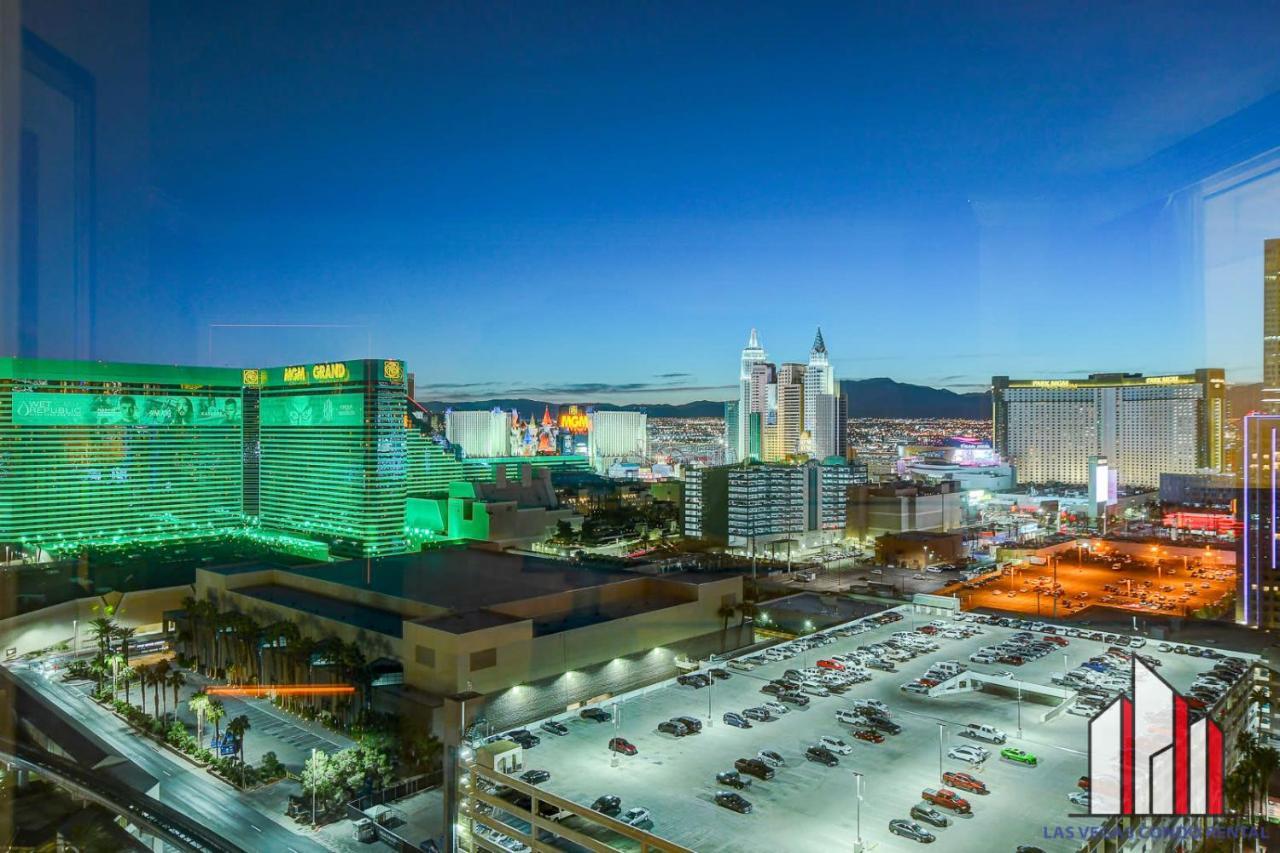 Mgm Signature-22-707 F1 Track & Strip View Balcony Las Vegas Exteriör bild
