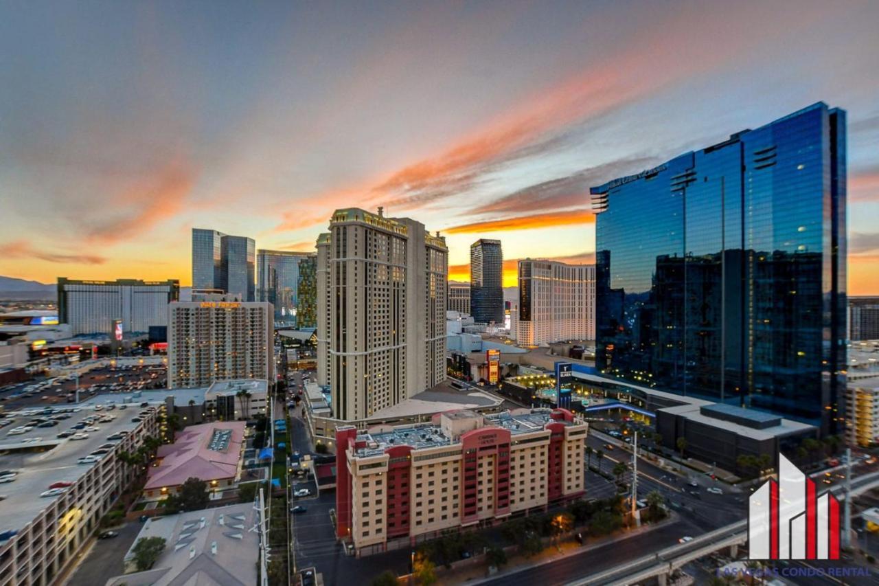 Mgm Signature-22-707 F1 Track & Strip View Balcony Las Vegas Exteriör bild