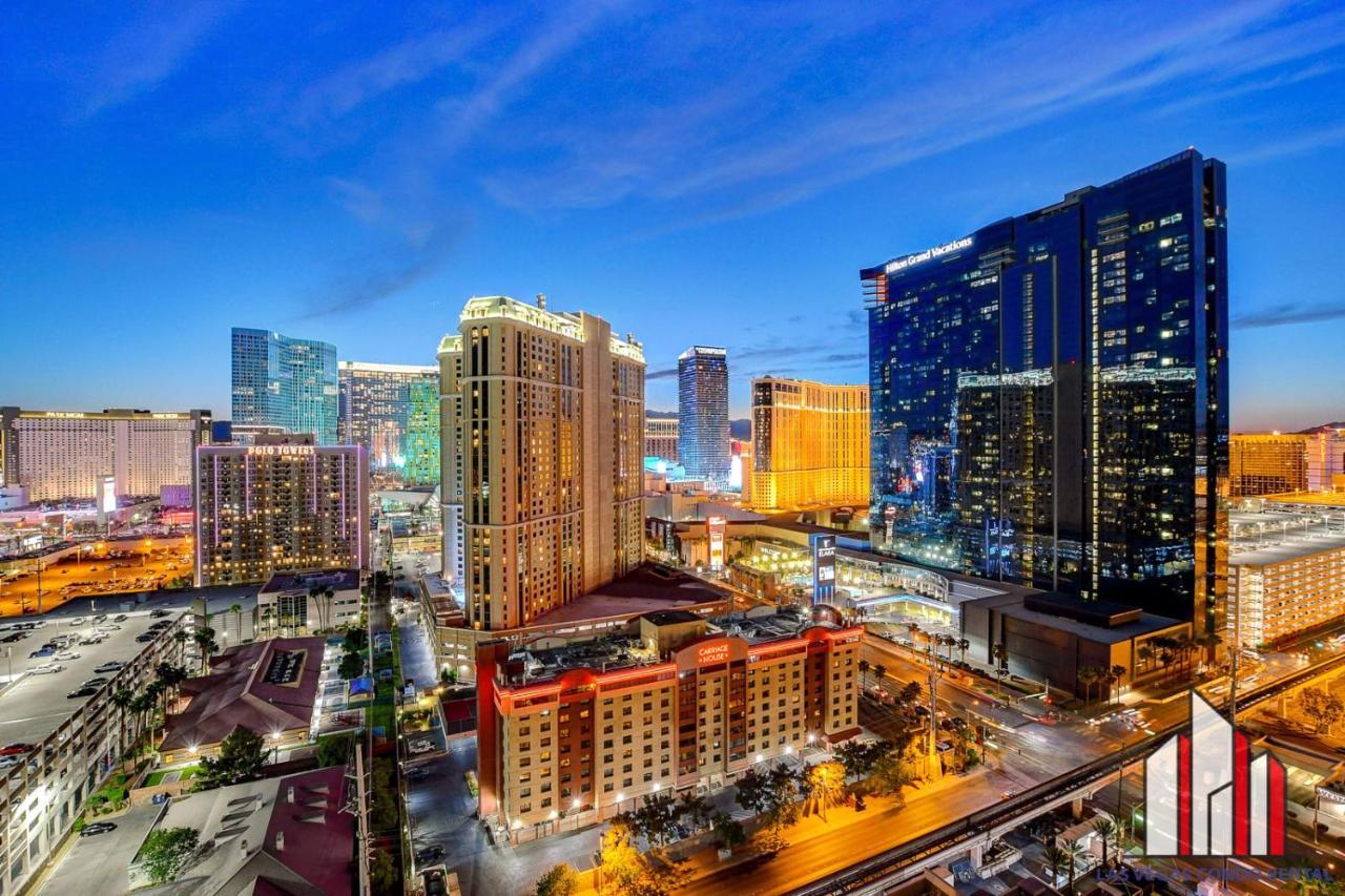 Mgm Signature-22-707 F1 Track & Strip View Balcony Las Vegas Exteriör bild