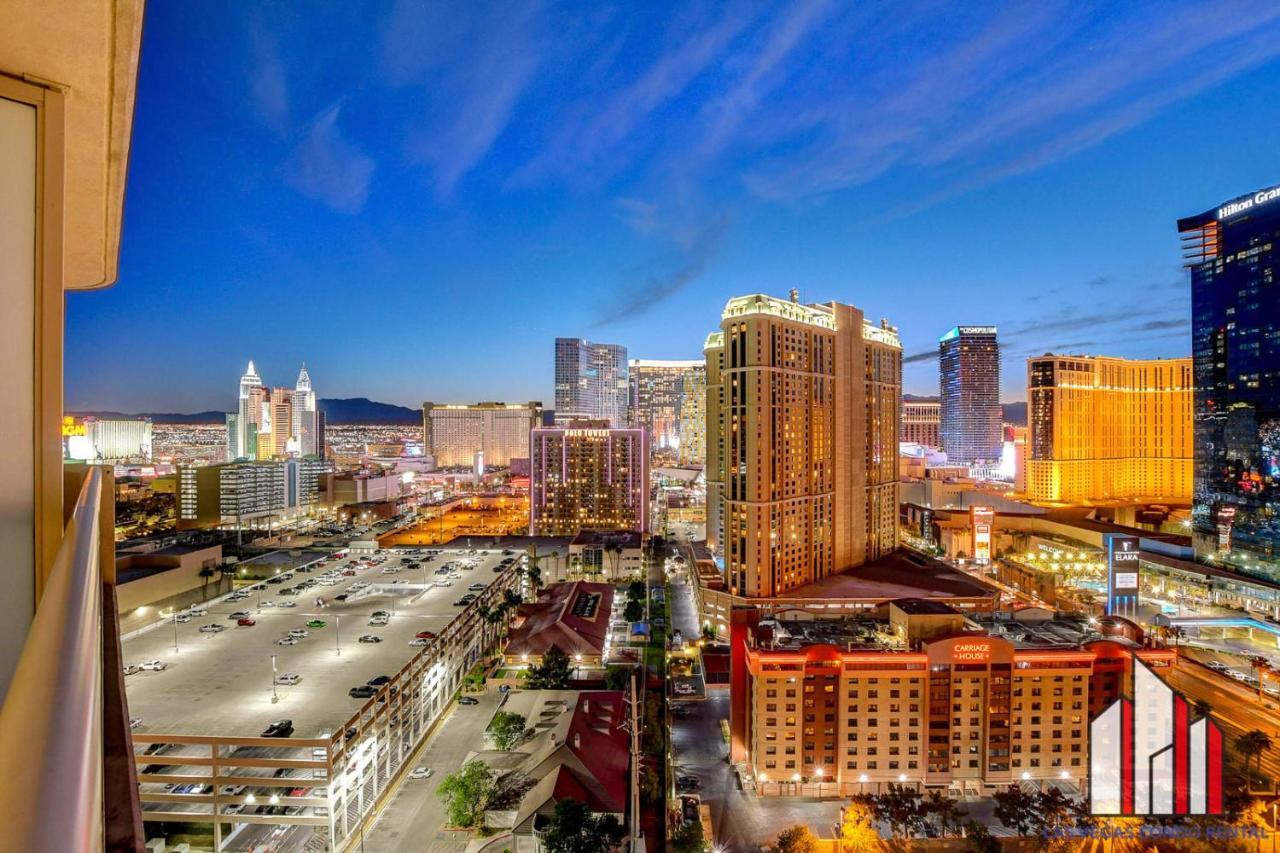 Mgm Signature-22-707 F1 Track & Strip View Balcony Las Vegas Exteriör bild